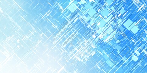 Background Abstract for Blue colored Tech Finance Fintech Pixel Pattern. Abstract Business Tech Science Vector Backdrop