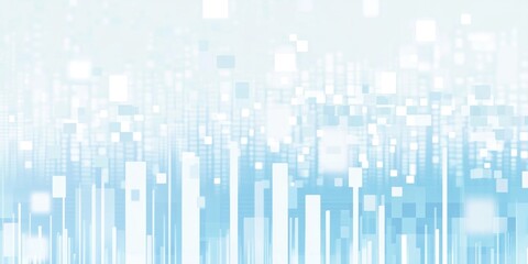 Background Abstract for Blue colored Tech Finance Fintech Pixel Pattern. Abstract Business Tech Science Vector Backdrop