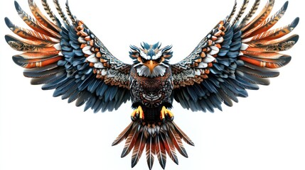 Eagle with Spread Wings