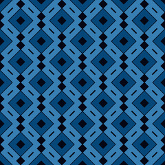 Ethnic, tribal seamless surface pattern. Repeated diamonds and rhombuses motif. Folk background. Folkloric wallpaper. Geometric ornament. Geo digital paper, textile print. Vector art