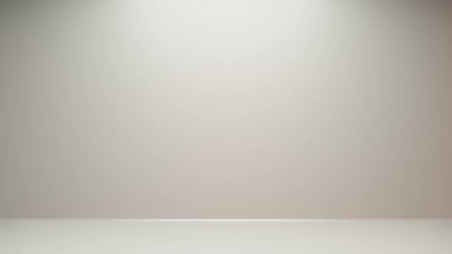 Liminal space industrial empty room 3d render illustration