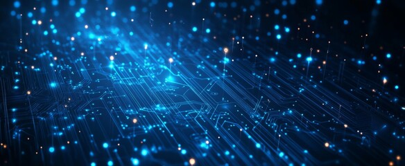 Fototapeta premium abstract structure circuit computer technology business background