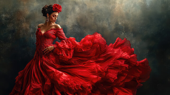 chinese dress ladies Lady in Red Dress – Mirror Palais