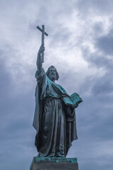 Fototapeta premium Statue des hl. Bonifatius, Fulda