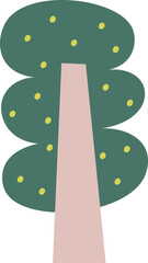 Hand Drawn Abstract Tree