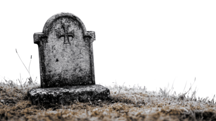 tombstone on a transparent background