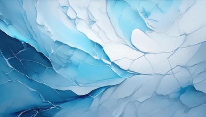 Obraz premium Painting of a blue and white abstract painting