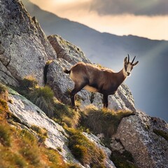 chamois mammal animal
