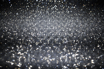 Glitter Sparkle background. Sparkle bokeh. Glitter background. Abstract Background. Bokeh Lights....
