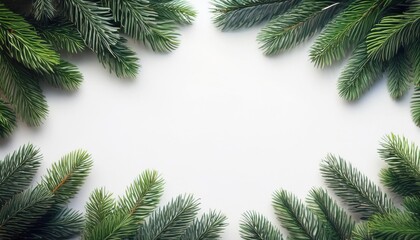 Picture of a christmas tree with a white background