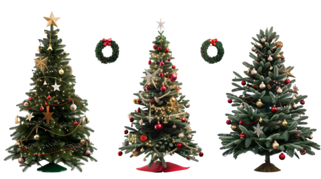 Christmas tree Mockup