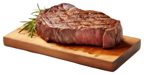 PNG Steak meat beef food.