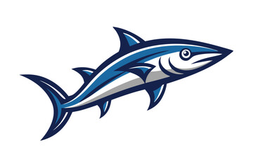 Obraz premium A beautiful Barracuda vector design