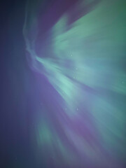 Northern Lights Aurora Borealis featuring Big Dipper Contsellation in Vancouver, British Columbia, Canada