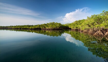 lake in the forest