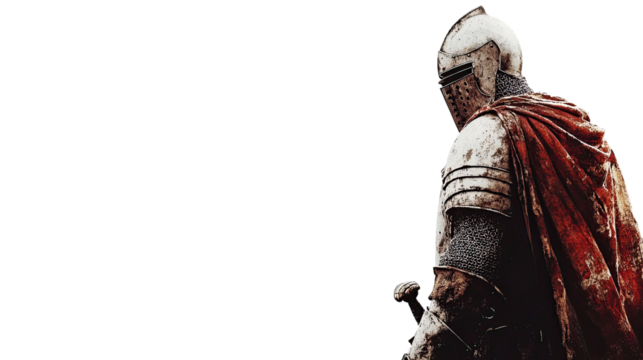 knight on a transparent background