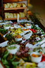 Elegant Charcuterie Board with Cheese, Meats, and Gourmet Snacks for Entertaining