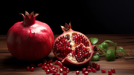 Fresh pomegranate