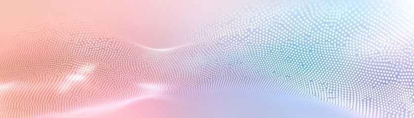 Fototapeta premium Dreamy gradient background with soft pastel dots, ethereal glow, subtle blending, tranquil abstract design