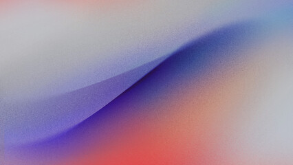 grainy gradient in blue and orange. moving lines creating new shapes and landscapes. great for motiondesign and as an abstract background