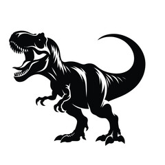 Fototapeta premium Tyrannosaurus Rex Silhouette
