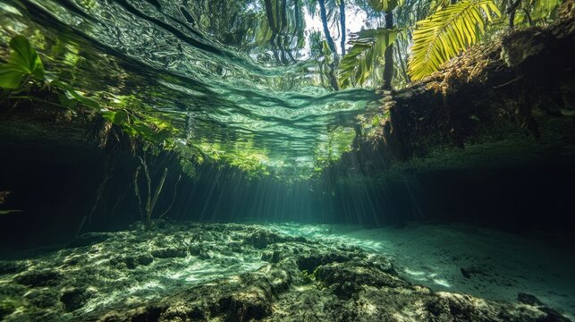 Underwater Oasis: A Glimpse of Serenity