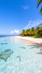 Plage Paradisiaque sur Île Tropicale