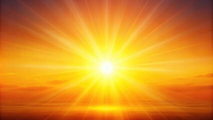 Fototapeta premium Sunny sunset gradient background with noise texture, yellow and orange gradient, sunny, sunset, gradient, background