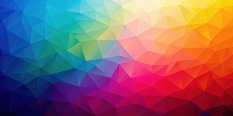 Obraz premium Abstract geometric background with vibrant colors and gradients, geometric, abstract, background, vivid, colorful, shapes
