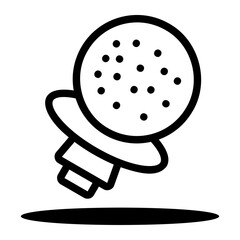 golf Line Icon