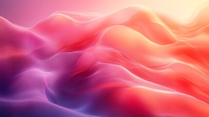 Fototapeta premium Abstract background with flowing, colorful, vibrant, dynamic, wavy, and smooth shapes.