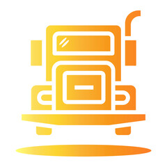 truck Gradient icon