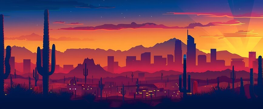 Phoenix, Arizona Sunset