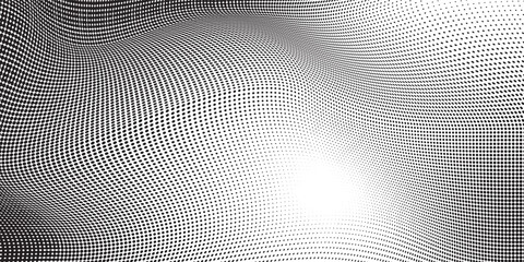 Halftone twisted grunge pattern design. EPS10.