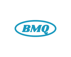 BMQ logo design vector template. BMQ