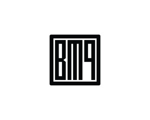 BMQ logo design vector template. BMQ