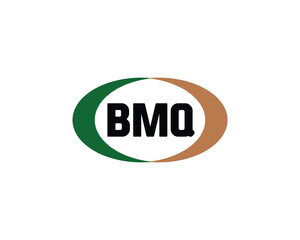 BMQ logo design vector template. BMQ