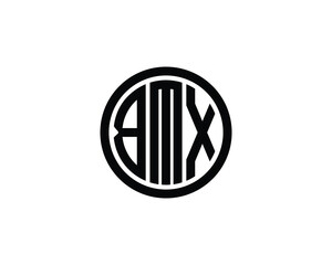 BMX Logo design vector template. BMX