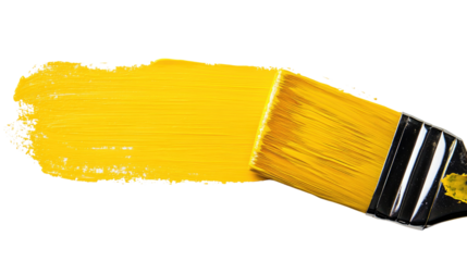 brush on a transparent background