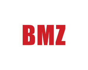 BMZ logo design vector template. BMZ