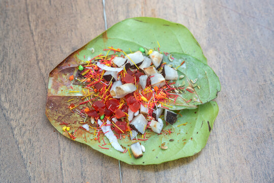 Sweet betel is also called Mitha Paan or Sweet Paan.  It&rsquo;s made using betel leaves filled with various sweet ingredients, and it's especially enjoyed after meals in South Asia.