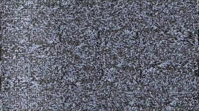 glitch loop animation, analog TV bad signal, vhs damaged, nineties century technology, old film retro vintage effect, overlay perfect for compositing