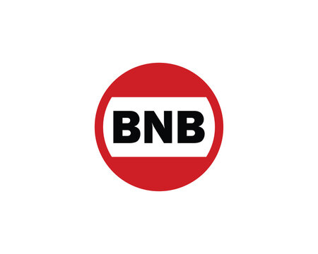 BNB Logo design vector template. BNB