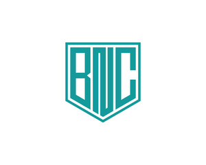 BNC Logo design vector template. BNC