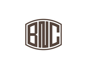 BNC Logo design vector template. BNC