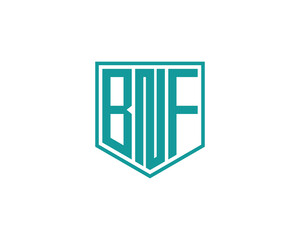 BNF logo design vector template. BNF