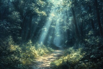 Mystical Forest Path