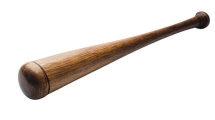 baseball bat on a transparent background