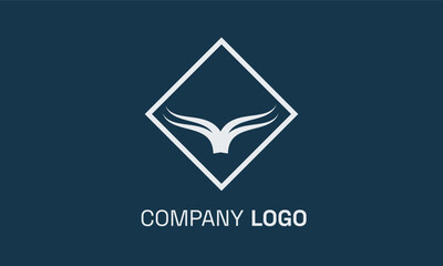 Obraz premium The bulls head abstract logo design
