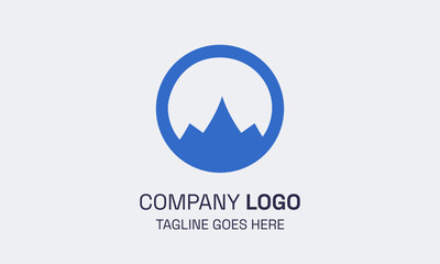Fototapeta premium mountain logo for company logo
